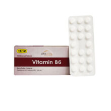 قرص ویتامین B6 امی ویتال بسته 100 عددی