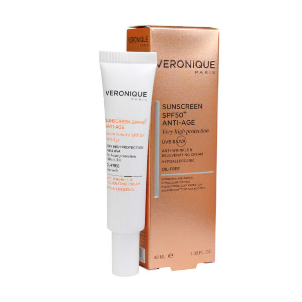 کرم ضد آفتاب بهبود دهنده چروک SPF50 ورونیک 40ml